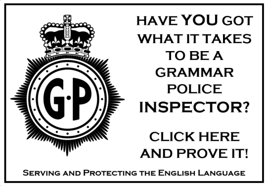 Grammar Police Inspector Link